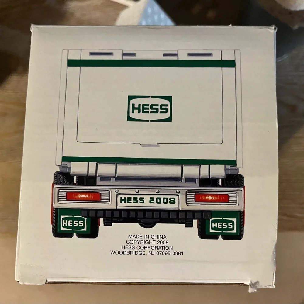 2008 Hess Toy Truck and Front Loader